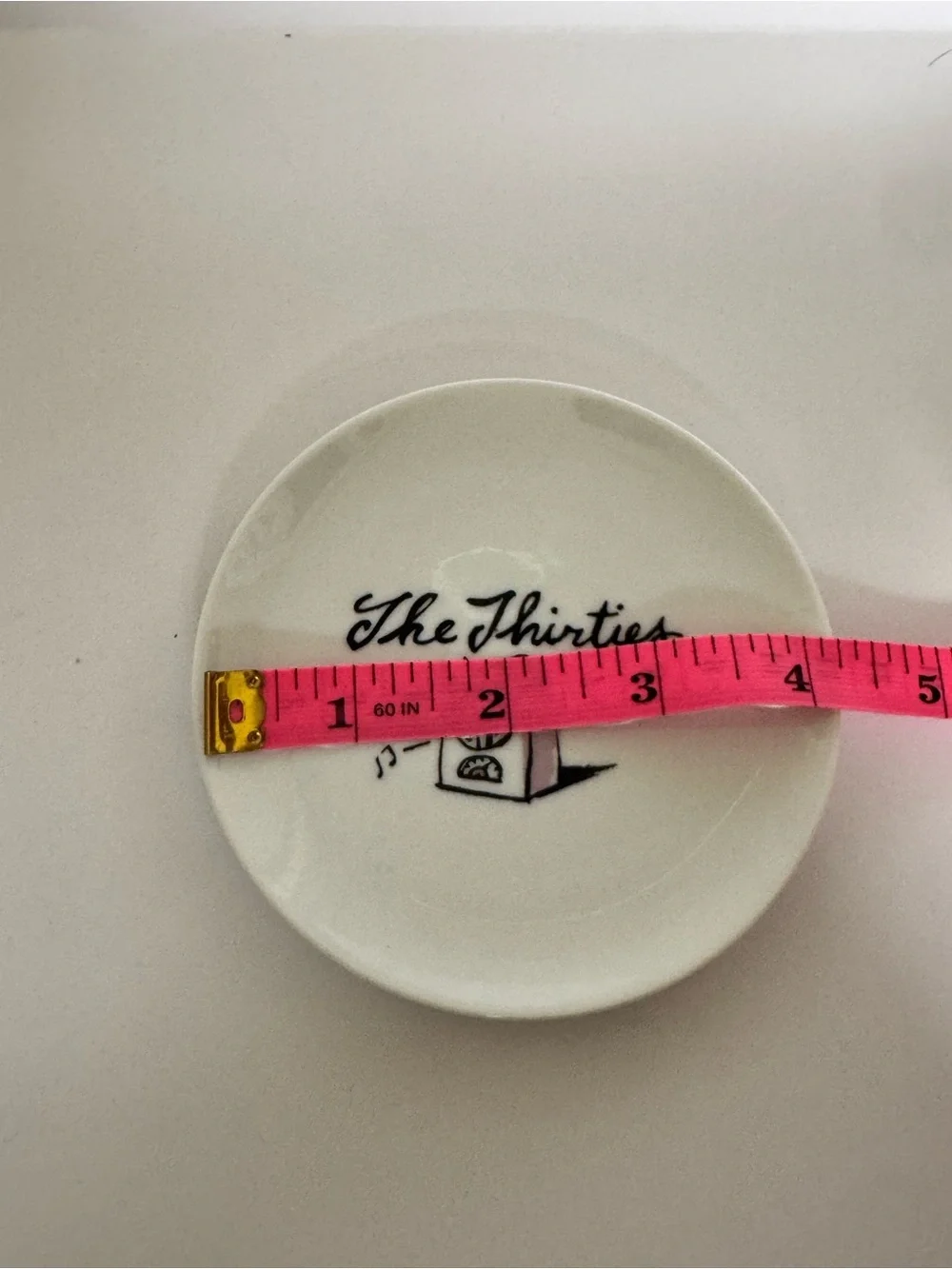 Pottery Barn Millennium Series The Thirties Mini Plate Vintage Radio 4”